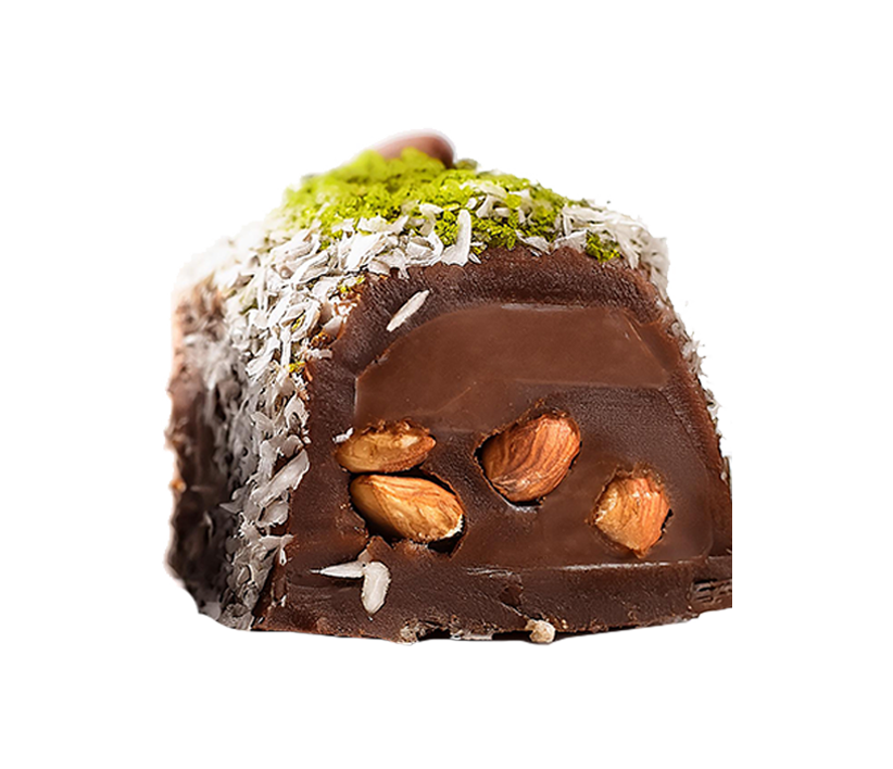 kakaolu fistikli lokum